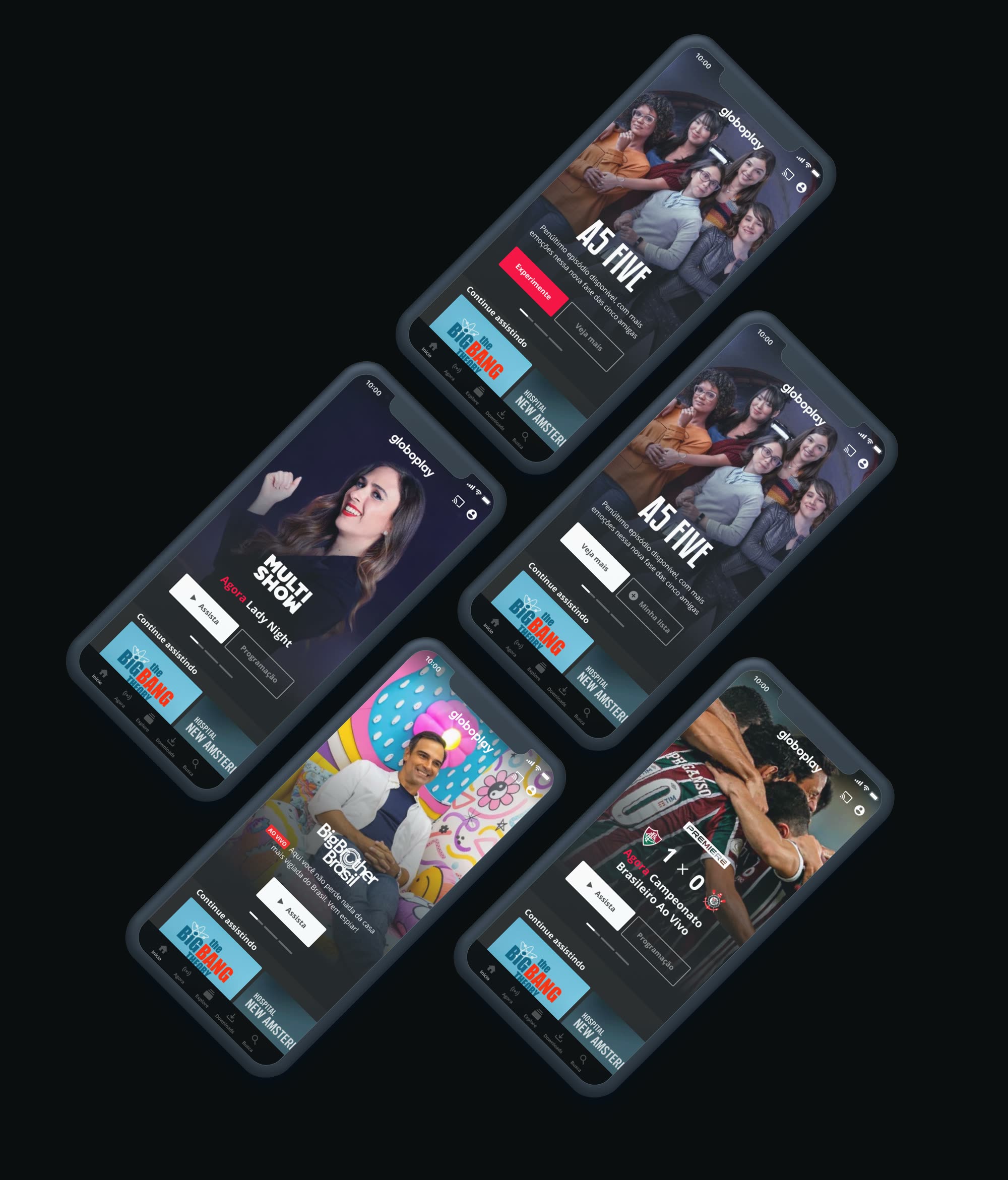 Twenty Premium Highlight variants shown across phones in perspective.