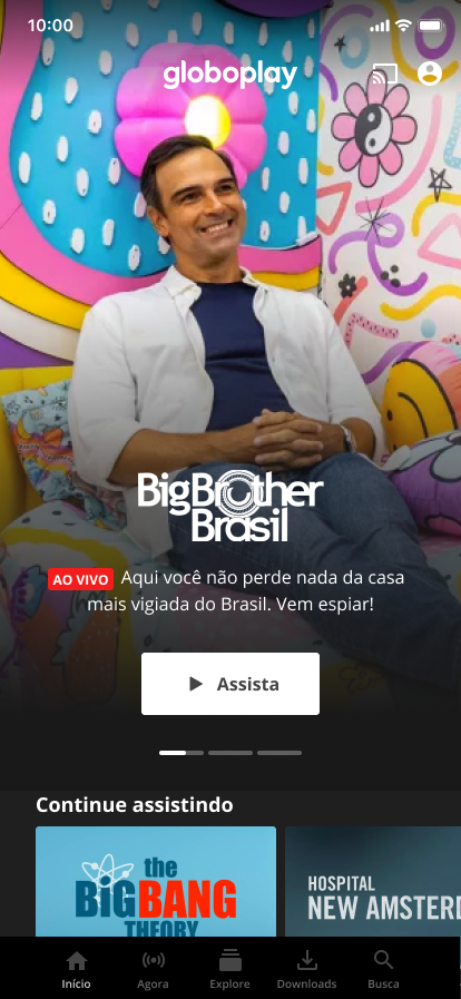An alternative highlight: Big Brother Brasil, live.